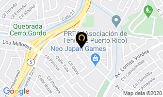 Mapa de Clinica Terapia Fisica Nogal Inc en Bayamón