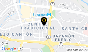 Mapa de Colegio Santa Rosa Superior en Bayamón