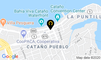 Mapa de Consultorio Dental Barbosa en Cataño