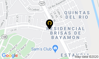 Mapa de Diversion Party Rental en Bayamón