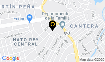 Mapa de Duarte Waste en San Juan
