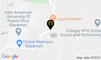 Mapa de EbanisterÍa Los Amigos en Bayamón