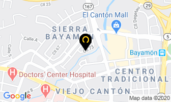 Mapa de Eret General Contractor  (787)635-7797 en Bayamón