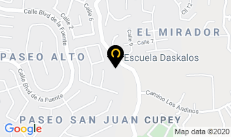Mapa de Escuela Daskalos en San Juan