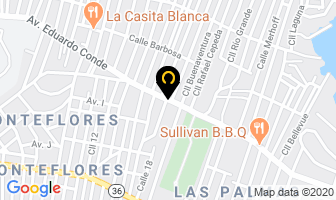 Mapa de Fabrica De Muebles & Gabinetes Pimentel en Santurce