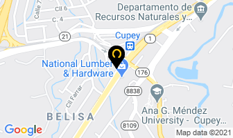 Mapa de Federal Auto Center en San Juan