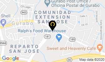 Mapa de Ferreteria Caguas Comercial en Gurabo