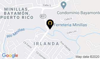 Mapa de Ferreteria Minillas en Bayamón