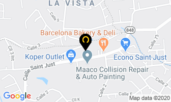 Mapa de Fire Safe Inc. en Trujillo Alto