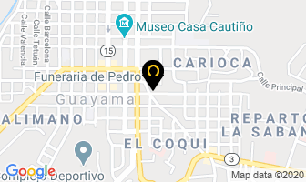 Mapa de Funeraria De Pedro en Guayama
