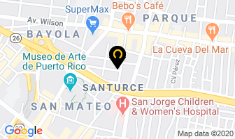 Mapa de GalerÍa De Vitrales en Santurce