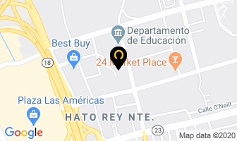 Mapa de Hilti Caribe Inc en Hato Rey