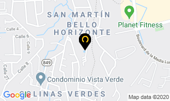 Mapa de Hogar Carmelitano en San Juan