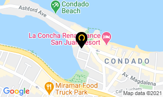 Mapa de Holiday Inn Express en San Juan