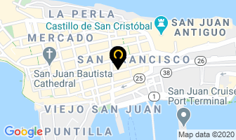 Mapa de Hotel Milano en San Juan