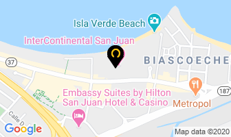 Mapa de Inter Continental San Juan Resort & Casino en Carolina