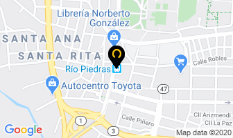 Mapa de Juega Billar Inc en Rio Piedras