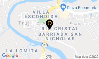 Mapa de Kalmia Distributors Inc. en Trujillo Alto