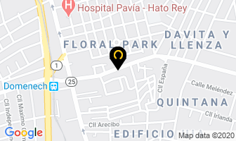 Mapa de La Casa De Las Puertas Inc. en Hato Rey