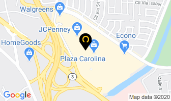 Mapa de La Esquina Famosa en Carolina