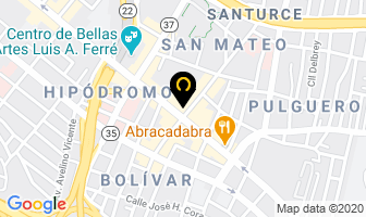 Mapa de Laboratorio ClÍnico Aned Inc. en Santurce