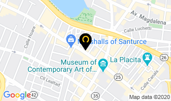 Mapa de Las Tablas Pub Restaurant en San Juan