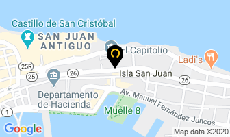 Mapa de Llamadas Sin Costo en San Juan