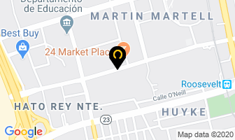 Mapa de Luar Cleaners en San Juan