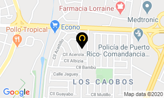 Mapa de Lydias Restaurant en Ponce