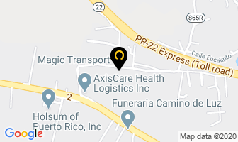 Mapa de Magic Transport, Inc. en Candelaria