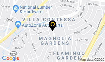 Mapa de Magno Tire Center en Bayamón
