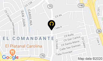 Mapa de Marcas Floor Care Inc. en Carolina