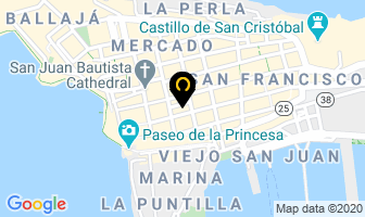 Mapa de Marshalls en San Juan