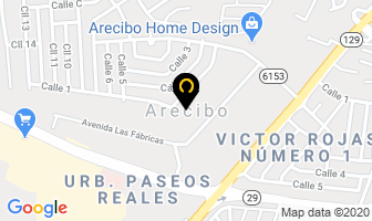 Mapa de Modern Hairstyling Institute en Arecibo