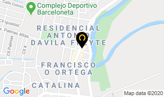 Mapa de Norte Equipo Inc en Barceloneta