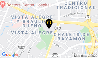 Mapa de NÚÑez Sound Center en Bayamón