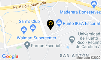 Mapa de Onfision Cuisine Catering Services en Carolina