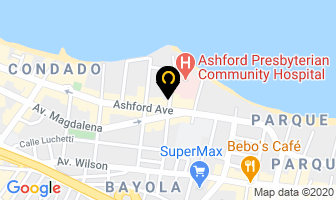 Mapa de Optica Ashford en San Juan