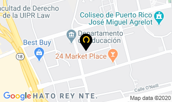 Mapa de Parvel Medical en San Juan