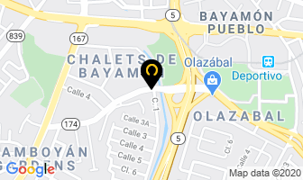 Mapa de Popular Auto en Bayamón