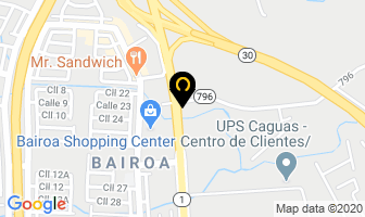Mapa de Popular Auto en Caguas