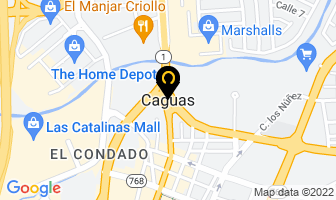 Mapa de Recogido Escombros en Caguas