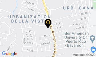 Mapa de Rexville Radiology en Bayamón
