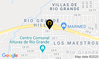 Mapa de Rg Prosthetics Manufacturing Corp. en Río Grande