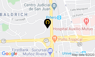 Mapa de Rosario Guardiola Reinaldo en Hato Rey