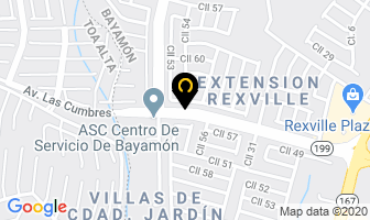 Mapa de RÓtulos Caribe en Bayamón