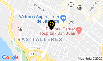 Mapa de Ruedas Y Carritos Corp en Santurce
