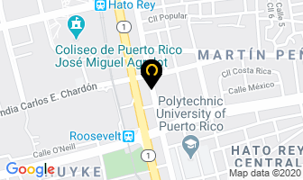 Mapa de S D T Advanced Trainings en San Juan