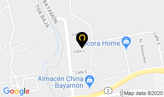 Mapa de Serafin Wholesale Distributor en Bayamón