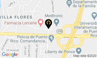 Mapa de Texan Guest House en Ponce